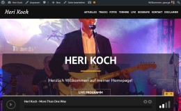 Heri Koch website screenshot