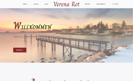 Verena Rot website screenshot