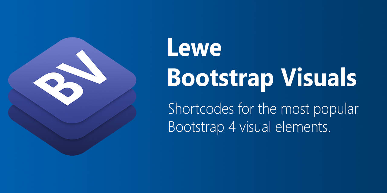 Bootstrap Visuals for WordPress
